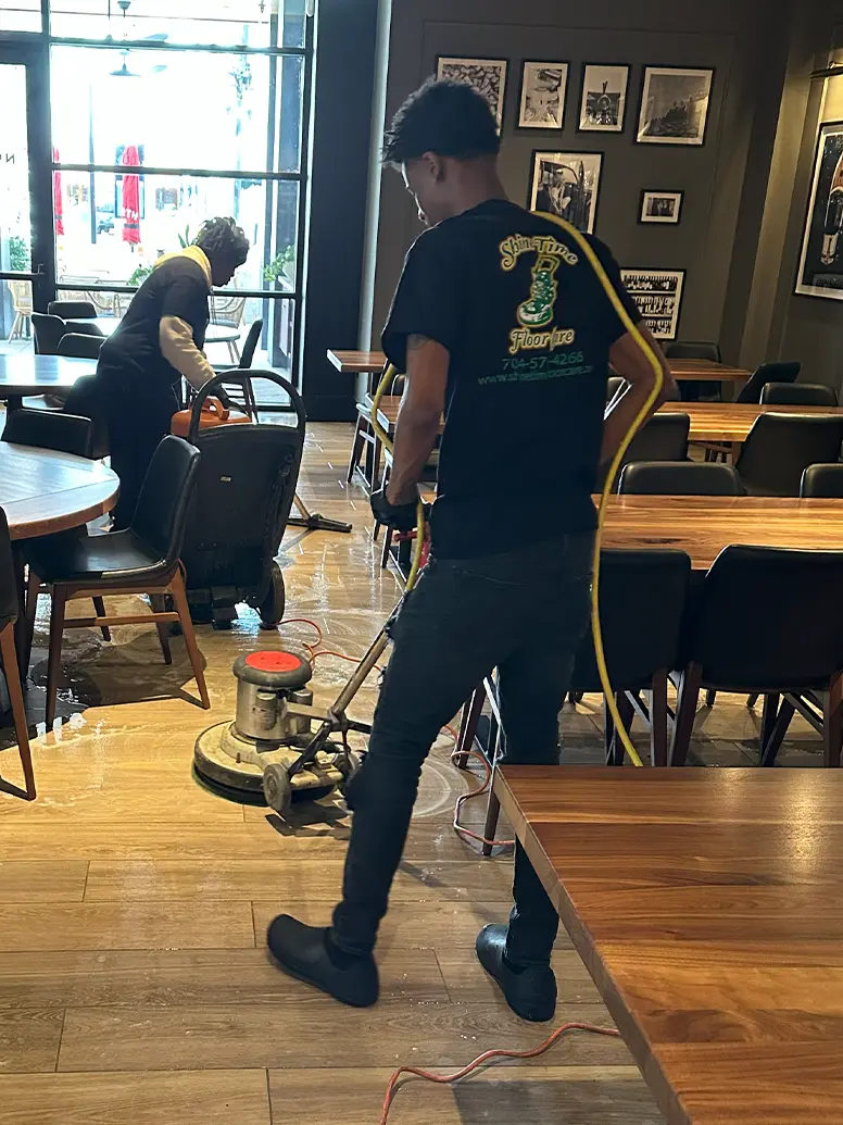 Floor Scrubbing