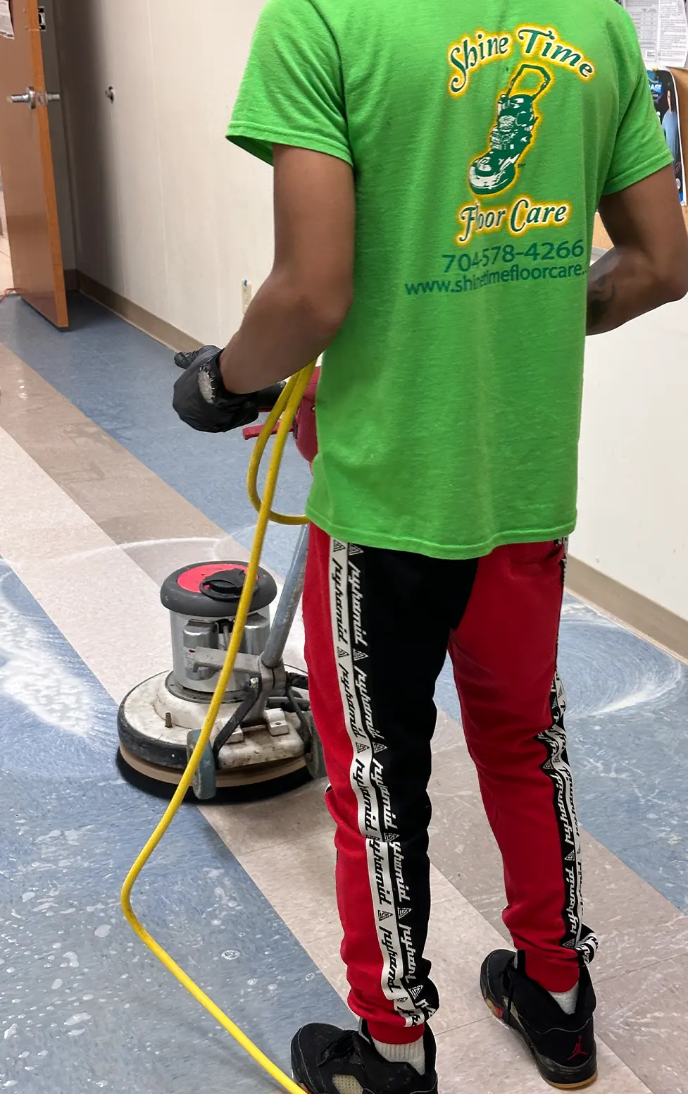 Floor Scrubbing