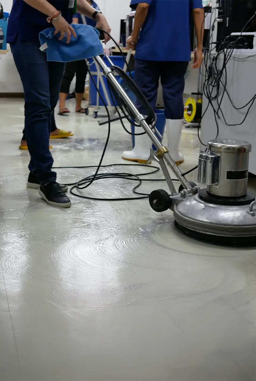 Floor Scrubbing
