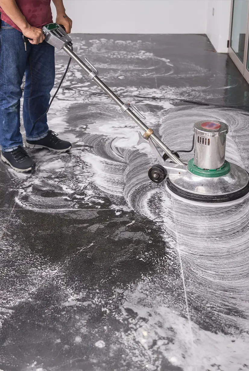 Stone Floor Cleaning