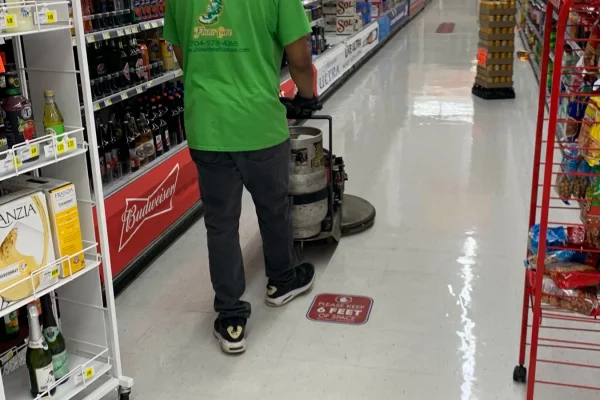 Floor Buffing Service in Charlotte,NC By Shine Time Floor Care