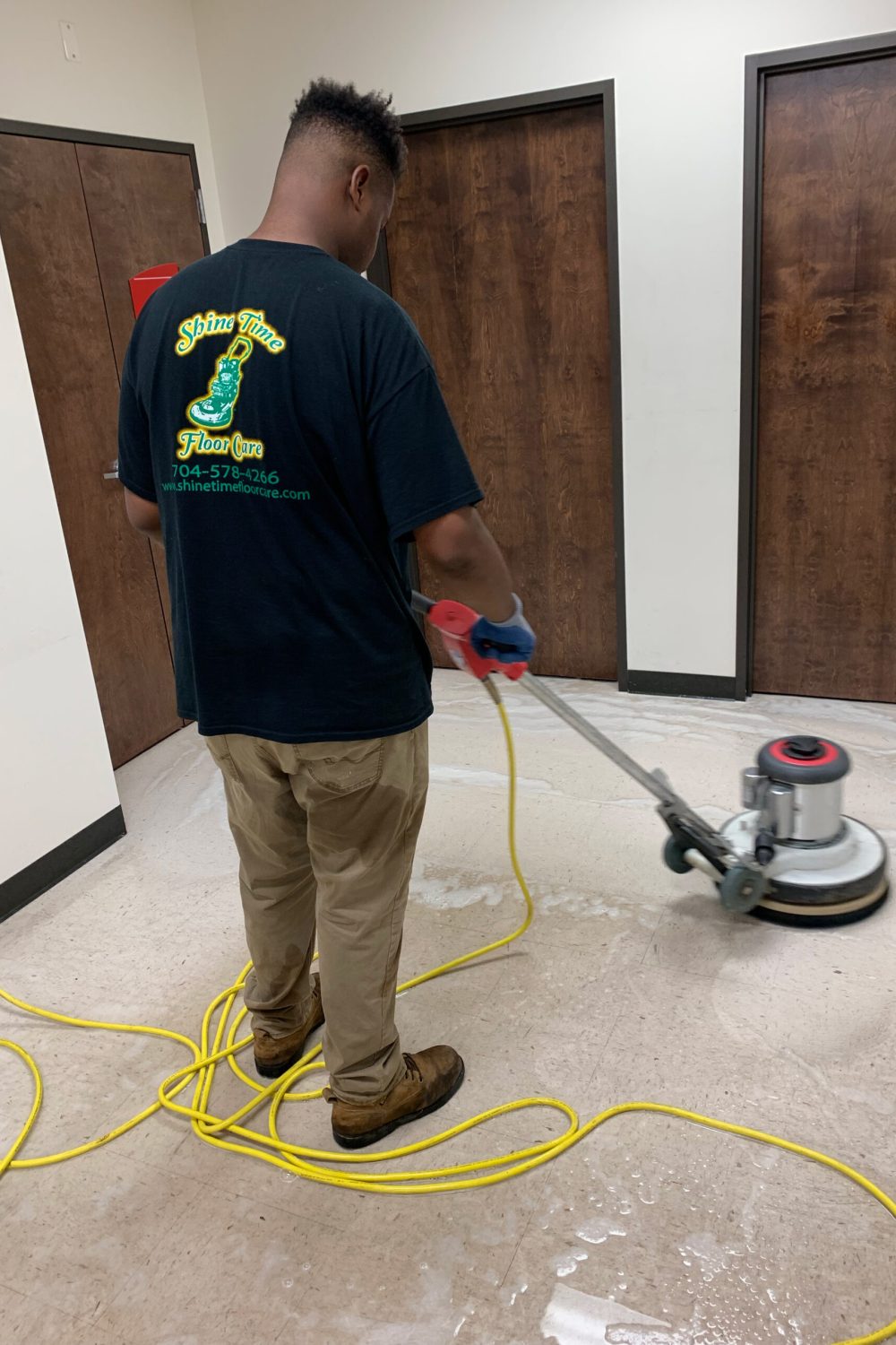 Trusted floor stripping service in Charlotte NC by Shine Time Floor Care